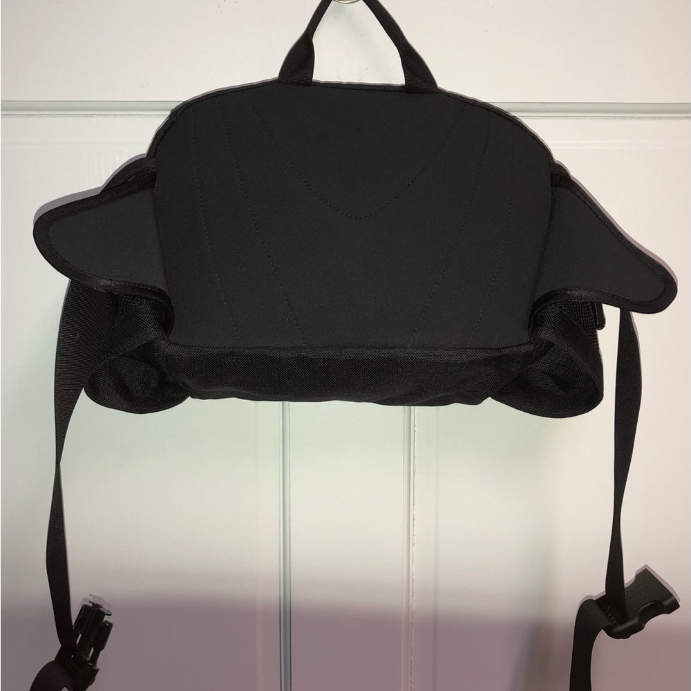 The North Face Kanga Fanny Pouch Black 2 bottle holders 2 zippered compartments - Picture 4 of 6